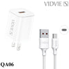 Cargador Vidvie 2.4A Cable Tipo C Generi